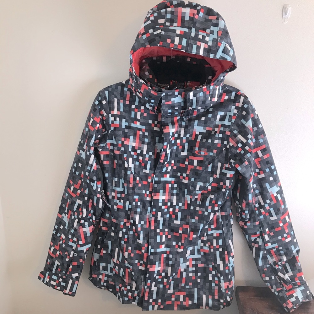 Oakley Thinsulate Hooded Jacket Coat Regular Fit